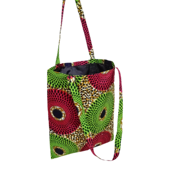 Tote bag African wax print