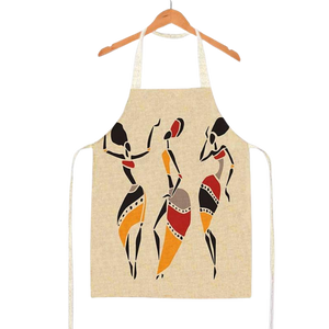 Red & Yellow African Inspired Aprons