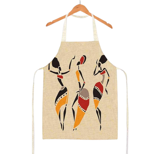 Red & Yellow African Inspired Aprons