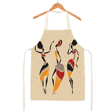 Red & Yellow African Inspired Aprons